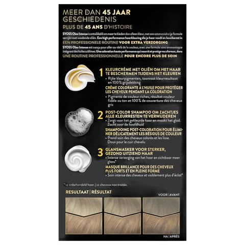 Syoss Oleo Intense Permanente Haarkleuring 8-60 Honingblond/Blond Miel