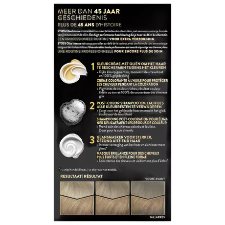 Syoss Oleo Intense Permanente Haarkleuring 8-60 Honingblond/Blond Miel