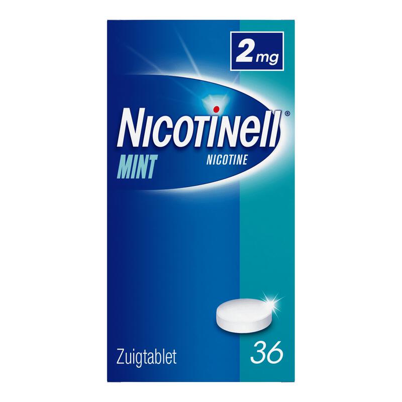 Nicotinell Mint 2 MG Zuigtabletten 36 stuks