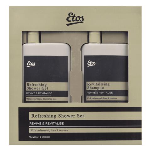 Etos Cadeauset met Douchegel & Shampoo 200ml