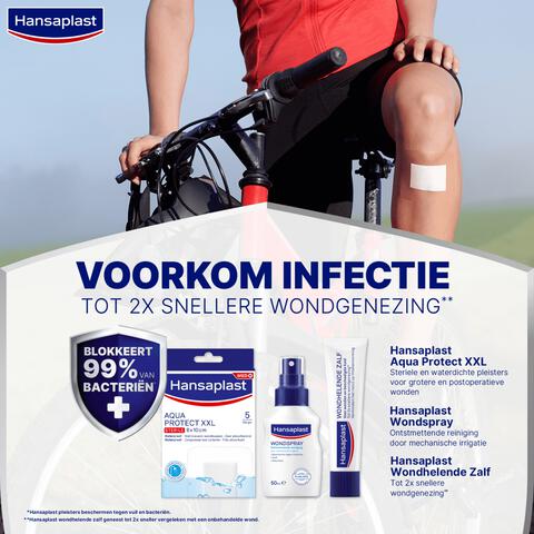 Hansaplast Aqua Protect XXL Eilandpleister 5 stuks