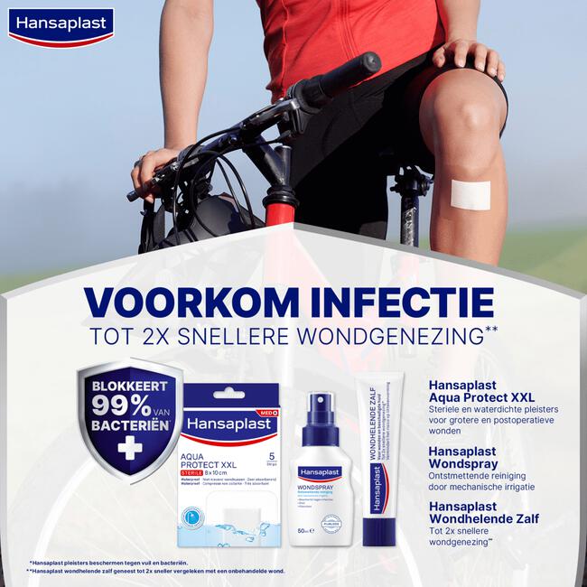 Hansaplast Aqua Protect XXL Eilandpleister 5 stuks