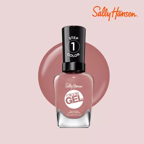 Sally Hansen Miracle Gel Nagellak 252 Rose & Shine Roze 14,7 ML