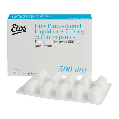 Etos Paracetamol 500 MG Liquid Caps 20