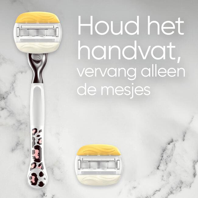 Gillette Venus Comfortglide Luipaard Navulmesjes - 3 Stuks
