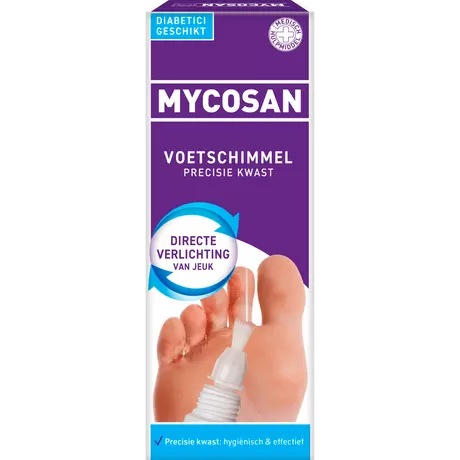 Mycosan Voetschimmel Behandeling Met Precisiekwast 15 ML
