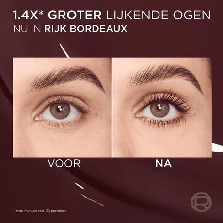L'Oréal Paris Panorama Chromatic Mascara Bordeaux Donkerrood