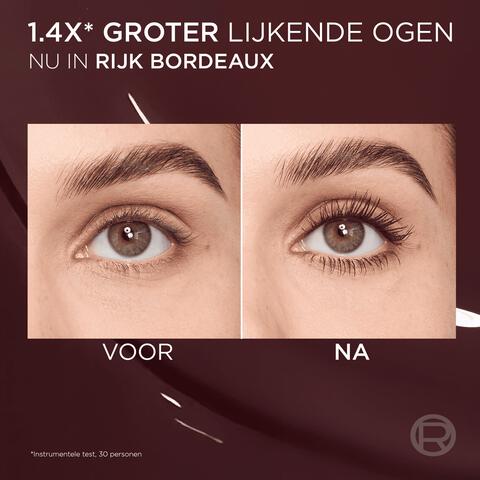 L'Oréal Paris Panorama Chromatic Mascara Bordeaux Donkerrood