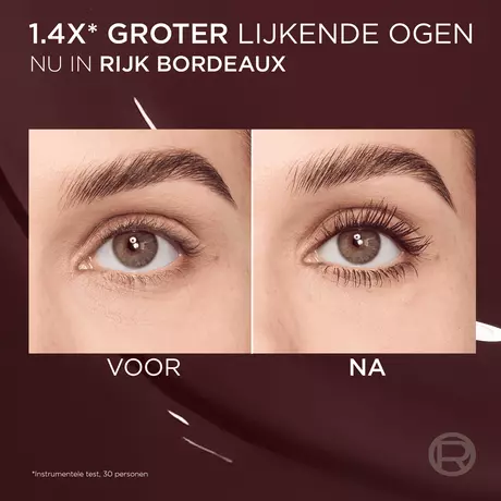 L'Oréal Paris Panorama Chromatic Mascara Bordeaux Donkerrood