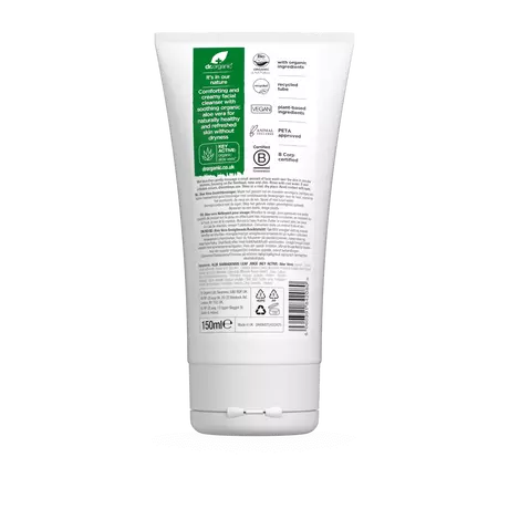 Dr. Organic Aloe Vera Creamy Face Wash 150 ML