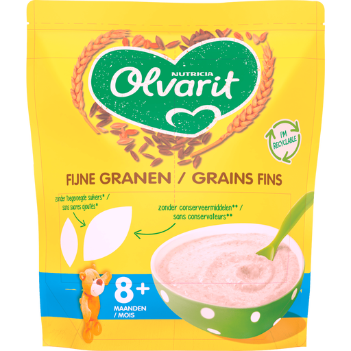 Olvarit Fijne Granen 8+ Maanden 200 gram