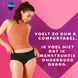 Libresse Intimawear Hipster Menstruatieondergoed Zwart Medium 1 stuk&nbsp;