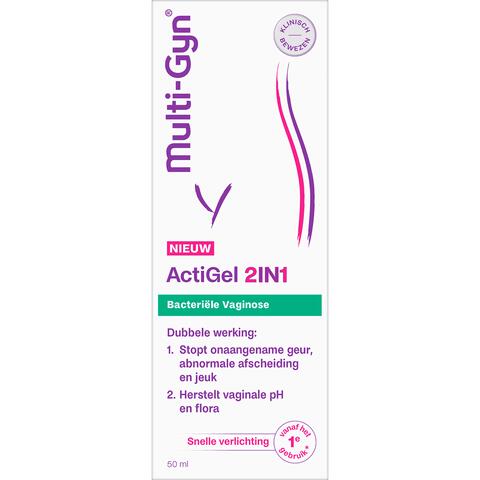 Multi-Gyn ActiGel 2in1 bij bacteriële vaginose 50ml