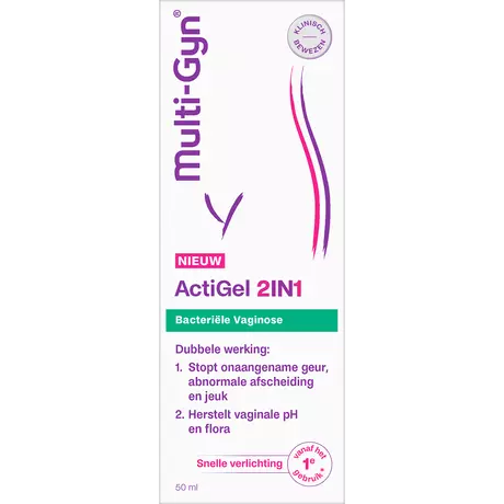 Multi-Gyn ActiGel 2in1 Bij Bacteriële Vaginose 50 ML