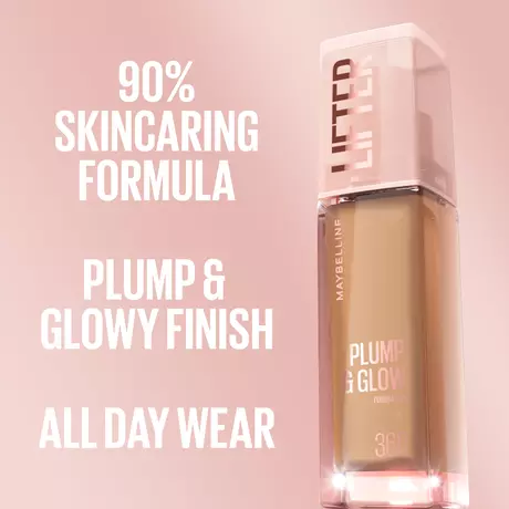 Maybelline New York Lifter Plump & Glow Foundation 90