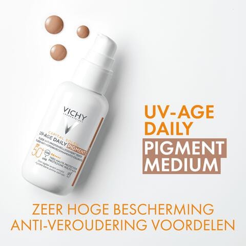 Vichy Capital Soleil UV-Age Daily Pigment Medium SPF50+ 40 ML