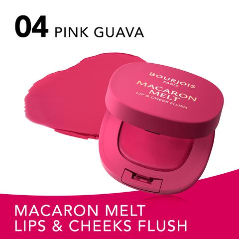 Bourjois Macaron Melt Lip & Cheek Flush 004 Pink Guava