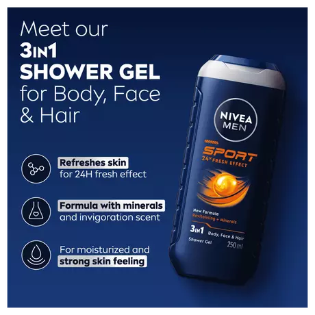 NIVEA MEN Sport Douchegel 250 ML