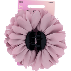 Zenner Haarklem Bloem Stof Roze