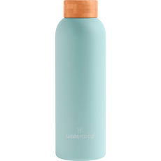 Waterdrop Thermo Steel RVS Drinkfles Pastel Turqoise 600 ML