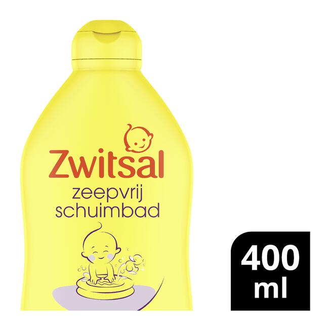 Zwitsal Baby Zeepvrij Schuimbad 400 ML