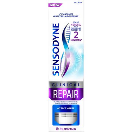 Sensodyne Clinical Repair Active White Tandpasta - 75ML