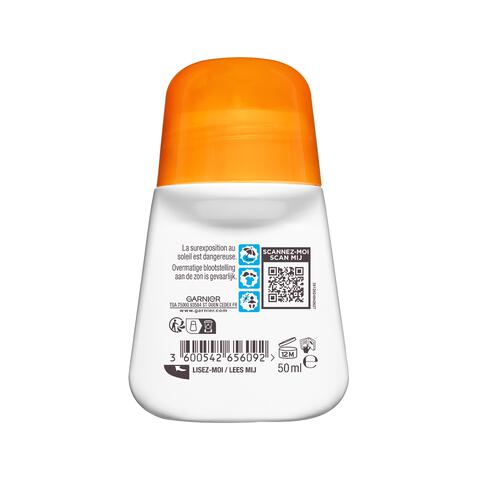 Garnier Ambre Solaire Sensitive Expert Kids Gekleurde Roll-on SPF50+ 50 ML