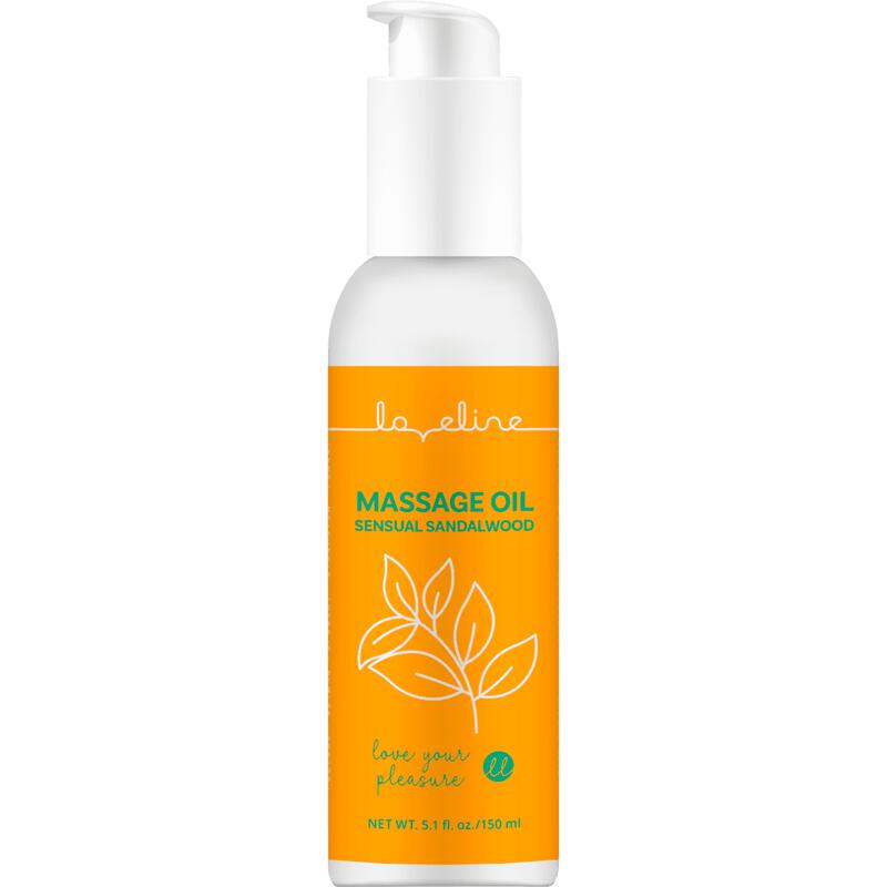 Loveline Sensuele Sandelhout Massageolie 150 ML
