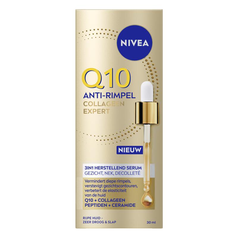 NIVEA Q10 Anti-Rimpel Collageen Expert 3-in-1 Herstellend Serum 30 ML