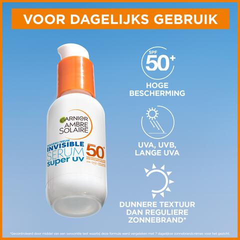 Garnier Ambre Solaire Sensitive Expert+ Super UV Face Serum SPF50+ 30 ML