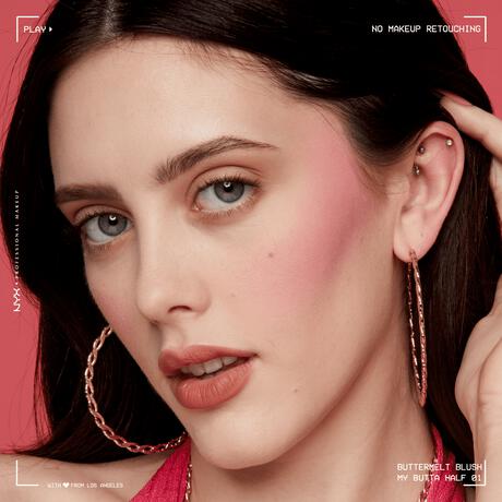 NYX Buttermelt Blush My Butta Half
