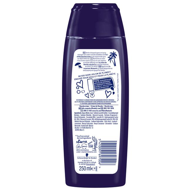 Fa Luxurious Moments Showergel 250 ML