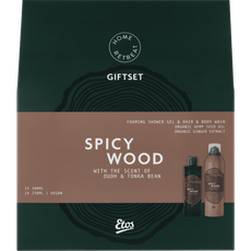 Etos Home Retreat Giftset Spicy Wood Shower Foam and Body Wash