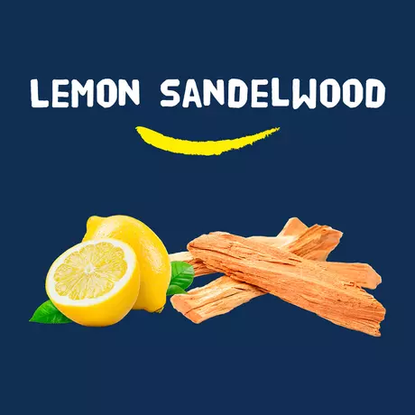 Happy Earth 100% natuurlijke Lemon Sandalwood Douchegel 300 ML