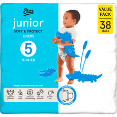 Etos Luiers Junior Maat 5 11-16 kg Value Pack 38 stuks