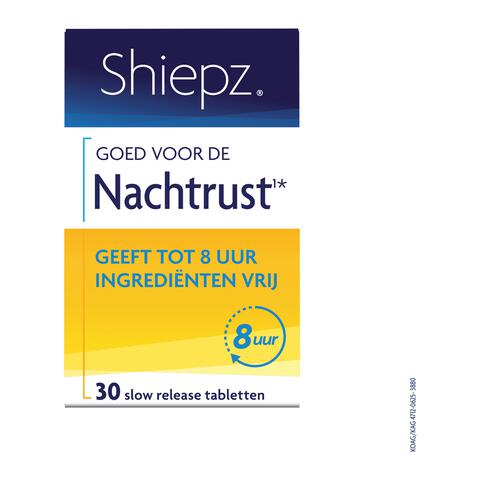 Shiepz Nachtrust 8 uur 30 tabletten