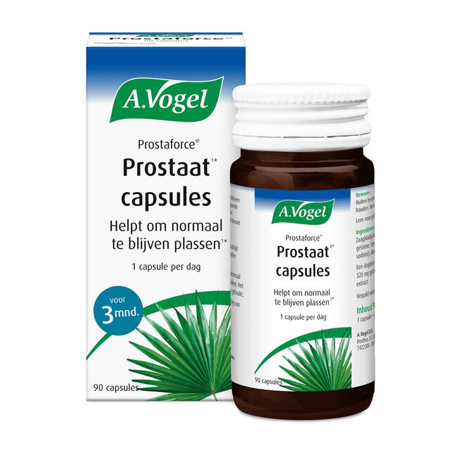 A.Vogel Prostaforce Helpt om Normaal te Blijven Plassen1* Capsules 90 stuks