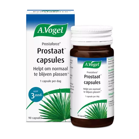 A.Vogel Prostaforce Helpt om Normaal te Blijven Plassen1* Capsules 90 stuks