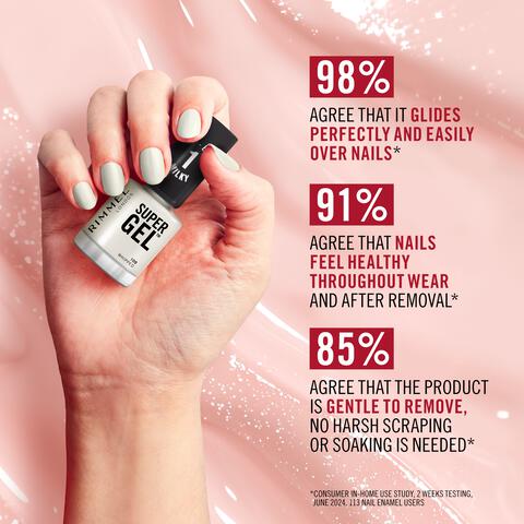 Rimmel London Super Gel Scented Glazed Nails nagellak 117 Espresso Yourself 12 ML