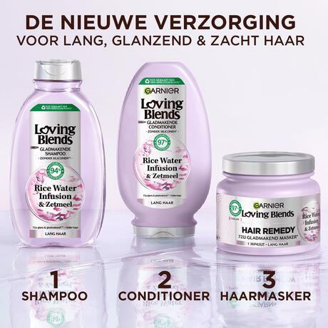 Garnier Loving Blends Rice Water Infusion & Zetmeel Conditioner 250 ML