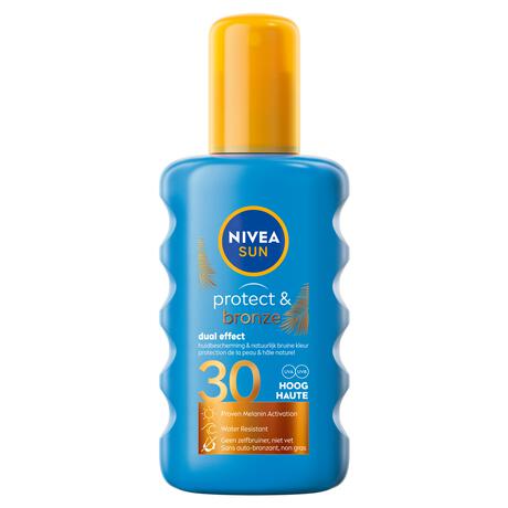NIVEA SUN Zonnebrand Protect & Bronze Zonnespray SPF30 200 ML