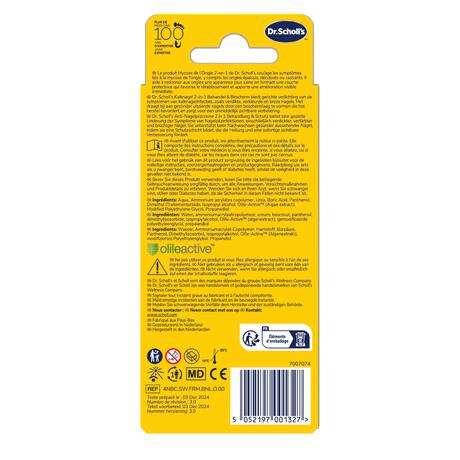 Dr.Scholl's Kalknagel 2-in-1 Behandel & Bescherm met 5 wegwerpvijltjes