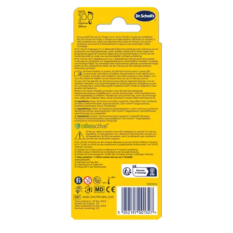 Dr.Scholl's Kalknagel 2-in-1 Behandel & Bescherm met 5 wegwerpvijltjes
