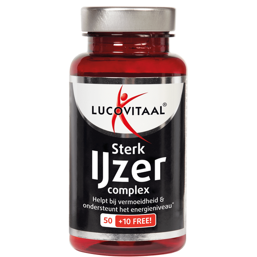 Lucovitaal IJzer Sterk Complex Tabletten 60 stuks