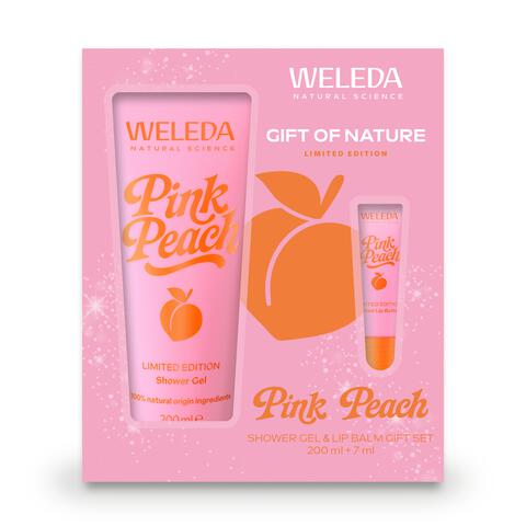 WELEDA Giftset Pink Peach 2 Stuks