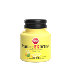 Roter Vitamine B12 1000Mg Citroen 50 Stuks