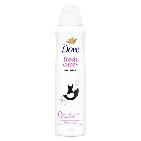 Dove Invisible 0% Deodorant Spray 150 ML