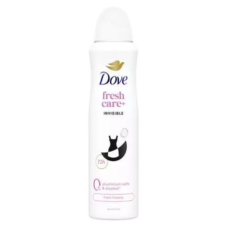Dove Invisible 0% Deodorant Spray 150 ML