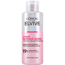 L'Oréal Paris Elvive Ultimate Glycolic Hair Gloss 5 Minuten Lamellaire Verzorging 200 ML