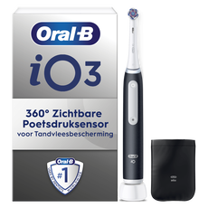 Oral-B iO3 Clean & Whiten Zwarte Elektrische Tandenborstel